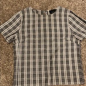 Plaid Blouse